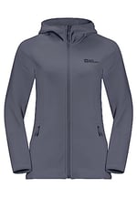 Jack Wolfskin BAISELBERG HOODED FZ W POLAR CEKET Kadın