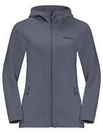 Jack Wolfskin BAISELBERG HOODED FZ W POLAR CEKET Kadın