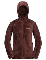 Jack Wolfskin Bayan Rotwand Hooded Fz W Polar Ceket
