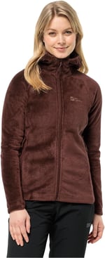 Jack Wolfskin Bayan Rotwand Hooded Fz W Polar Ceket