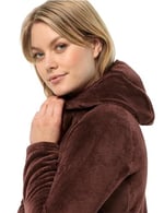 Jack Wolfskin Bayan Rotwand Hooded Fz W Polar Ceket