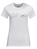 Jack Wolfskin Crosstrail Graphic T W Tişört kısa kollu Kadınlar