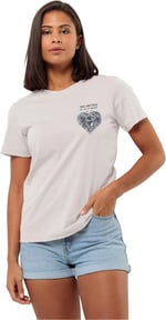 Jack Wolfskin Discover Heart T W Tişört Kadınlar