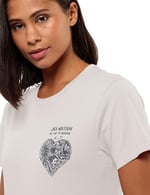 Jack Wolfskin Discover Heart T W Tişört Kadınlar