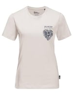 Jack Wolfskin Discover Heart T W Tişört Kadınlar