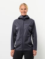 Jack Wolfskin Feldberg Hoody W Softshell ceket Kadınlar