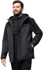 Jack Wolfskin GLAABACH 3IN1 JKT M Ceket Erkek