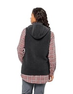 Jack Wolfskin High Curl Long Vest W Polar yelek Kadın