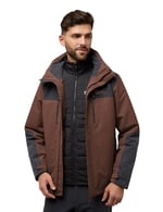 Jack Wolfskin Jasper 3'ü 1 arada Jkt M erkek montu