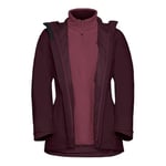 Jack Wolfskin Kadın NORRLAND 3'ü 1 arada W 3'ü 1 arada ceket