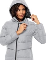 Jack Wolfskin Lenauplatz Coat W kadın kuş tüyü mont