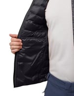 Jack Wolfskin Passamani Down Vest M Erkek Günlük Yelek A61840-635 Siyah