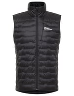 Jack Wolfskin Passamani Down Vest M Erkek Günlük Yelek A61840-635 Siyah