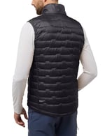 Jack Wolfskin Passamani Down Vest M Erkek Günlük Yelek A61840-635 Siyah