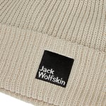 Jack Wolfskin Pergamon Beanıe Unisex Bere, L, 1910701_A0056, Pale Sand, Unisex Yetişkin