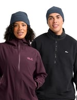 Jack Wolfskın Real Stuff Beanıe Unisex Yetişkin Bere Graphite