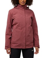 Jack Wolfskin Rotwand 3in1 Jkt W Ceket Kadınlar