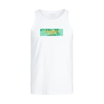 Jack&Jones Beyaz Erkek%100 Pamuk Atlet 12235311 S