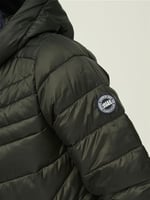 JACK&JONES Erkek Softshell Ceket Kapüşonlu Fonksiyonel Outdoor Blouson Geçiş Ceketi JJEBASIC