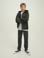 JACK&JONES Erkek Softshell Ceket Kapüşonlu Fonksiyonel Outdoor Blouson Geçiş Ceketi JJEBASIC