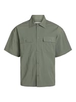 JACK&JONES JCOALTITUDE SHIRT SS OVERSIZED12251280 YEŞİL yeşil xxl