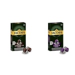 Jacobs Espresso 10 Intenso ve Lungo 8 Intenso - Yüksek Yoğunluk, Güçlü, Keskin ve Yoğun Kapsüller - 10'ar Adet