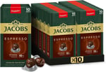 Jacobs Kapsül Kahve Espresso 10 Intense, 10 Kapsül x 10 Paket