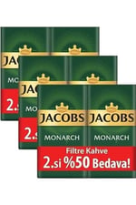 Jacobs Monarch Filtre Kahve 500 Gr 6'lı Set (Toplam 3 Kg)