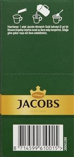Jacobs Monarch Gold 2 gr 26'lı Paket