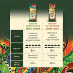 Jacobs Origins Brazil & Colombia Filtre Kahve 200 gr