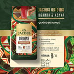 Jacobs Origins Uganda&Kenya Çekirdek Kahve 1 Kilogram