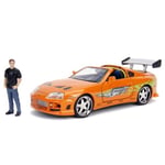 Jada 1:24 Fast & Furious Brian's 1995 Toyota Supra Mk4 Figürlü Set