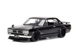 Jada, 253203004, Hızlı ve Öfkeli 1971 Nissan Skyline 1:24, Die-cast( Metal ), Açılabilir Bagaj Kaput ve Kapılar, Fast & Furious 1971 Nissan Skyline