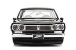 Jada, 253203004, Hızlı ve Öfkeli 1971 Nissan Skyline 1:24, Die-cast( Metal ), Açılabilir Bagaj Kaput ve Kapılar, Fast & Furious 1971 Nissan Skyline