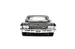 Jada 32250 Supernatural 1967 Impala SS Spor Salonu Dean Winchester figürlü 1:24 ölçekli kalıp döküm model araba