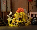 Jada Street Fighter II Blanka Deluxe Aksiyon Figürü - 1:12 Ölçekli, Yüksek Mafsallı, Değiştirilebilir Eller ve Baş, Elektrikli Gök Gürültüsü Aksesuarı - 7 inç, Video Oyunu Koleksiyonluk