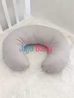 Jaju Baby Gri Desenli Emzirme Yastığı - Destek Minderi
