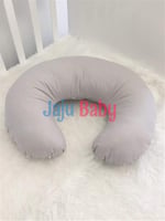 Jaju Baby Gri Desenli Emzirme Yastığı - Destek Minderi