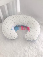Jaju Baby Mavi Yıldız Desenli Emzirme Yastığı - Destek Minderi