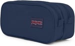 Jansport Large Accesssory Pouch Unisex Yetişkin Kalem Çantası Navy Standart - Seçenekler: 10'H x 23'W x 8'D cm x 1,3L, M, Standart, Tek Beden