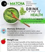 Japanese Matcha Tea Green Tea Detox Antıoxıdant Burner 6BoxX 20 Pcs
