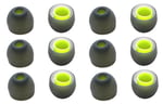 Jaybird Bluebuds X, X2 Bluetooth kulaklık için 6 çift kulak ucu. (orta)
