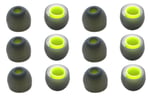 Jaybird Bluebuds X, X2 Bluetooth kulaklık için 6 çift kulak ucu. (orta)
