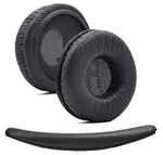 jbl kulaklik pedi jbl 450bt 460 500bt 510bt tune 600 t250 jr 300 jbl ile uyumlu kulaklık süngeri jbl kulaklik yastıgı (Siyah Sünger + Siyah Kafa Bandı)