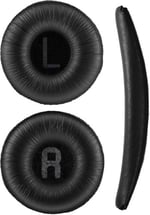 jbl kulaklik pedi jbl 450bt 460 500bt 510bt tune 600 t250 jr 300 jbl ile uyumlu kulaklık süngeri jbl kulaklik yastıgı (Siyah Sünger + Siyah Kafa Bandı)
