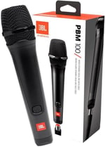 JBL Partybox Kablolu Mikrofon, Siyah