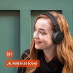 JBL Tune 510BT: Pure Bass Sound ile kablosuz, kablolu, bluetooth Kulak Üstü Kulaklıklar - Siyah - Seçenekler: kulaklıklar, sadece kulaklıklar