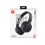 JBL Tune 510BT: Pure Bass Sound ile kablosuz, kablolu, bluetooth Kulak Üstü Kulaklıklar - Siyah - Seçenekler: kulaklıklar, sadece kulaklıklar