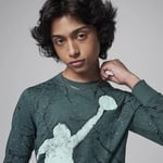 Jdb Jumpman Cement Ls Tee Erkek Jordan Sweat Yeşil L L