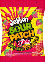 Jelibon Sour Patch Çilek Aromalı Yumuşak Şekerleme 160 Gr 1 Adet